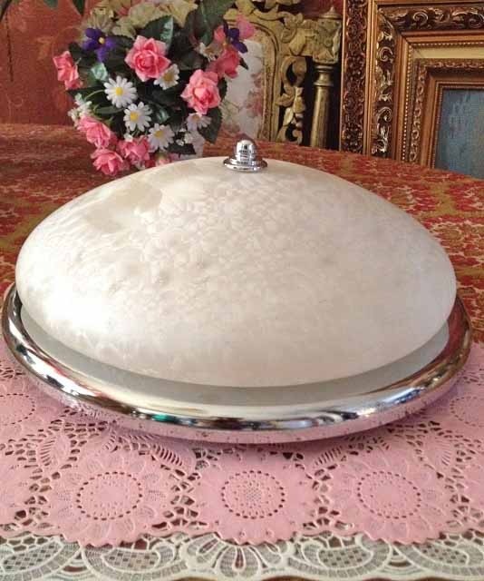 Plafondlamp zilver metaal 1