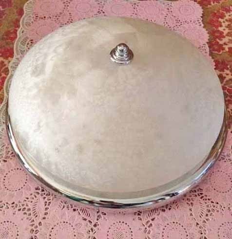 Plafondlamp zilver metaal 2 home