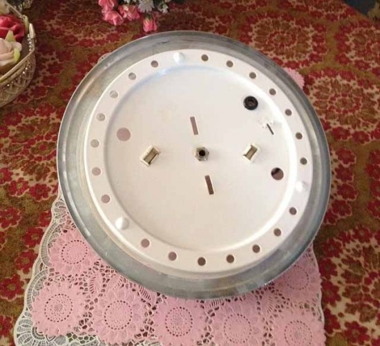 Plafondlamp zilver metaal 5