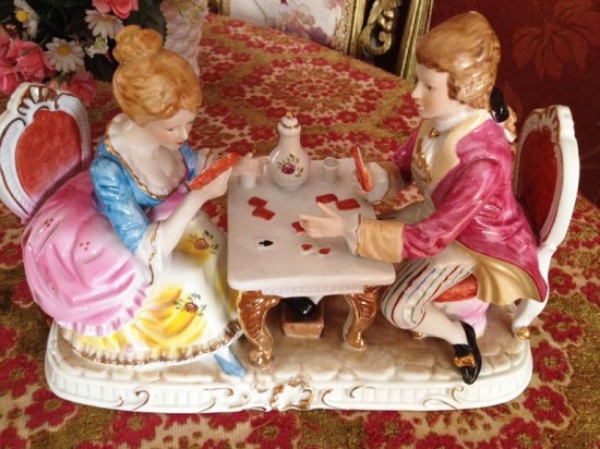 Porseleinen beeld dresden barok 11