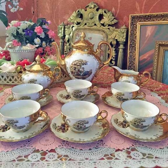 Sc1032  made in italy servies compleet 3