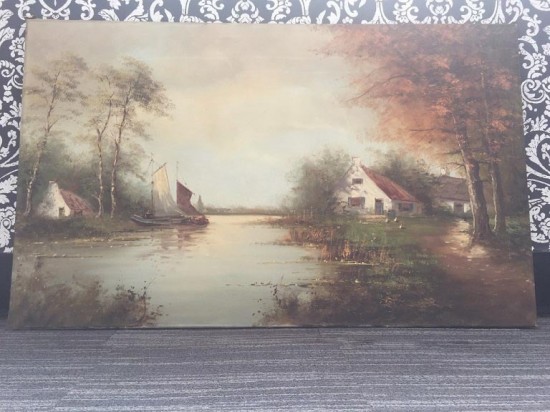 Schilderij 130x80 cm groot 2