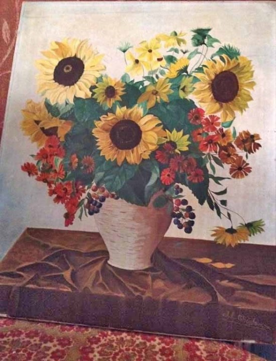 Schilderij bloemen 2