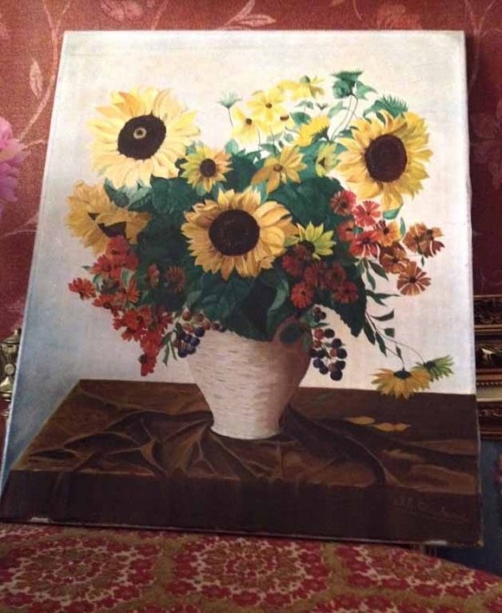 Schilderij bloemen 3