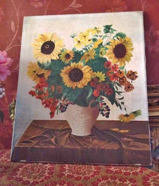 Schilderij bloemen 6