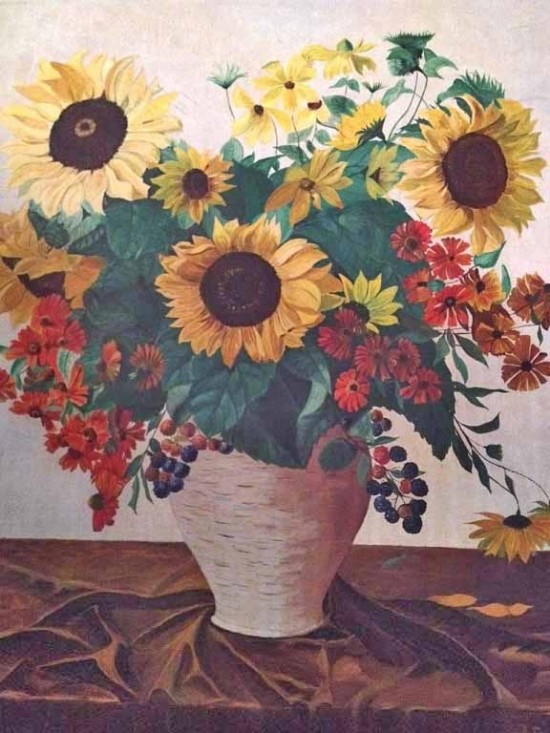 Schilderij bloemen 7