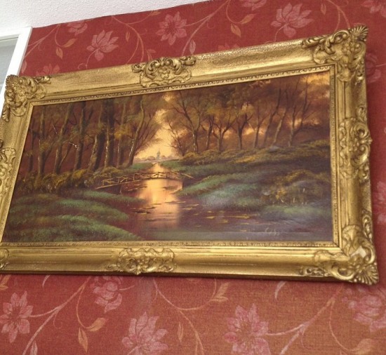 Schilderij landschap 1