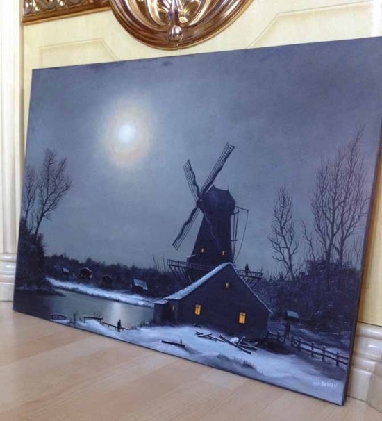 Schilderij molen ds1016 2