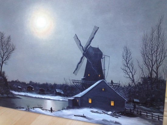 Schilderij molen ds1016 4