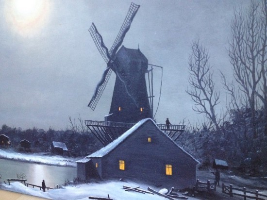 Schilderij molen ds1016 7