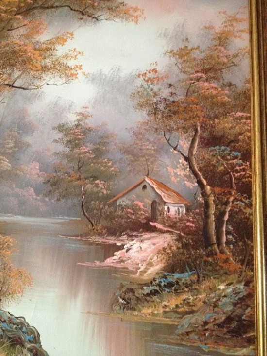 Schilderij retro  8 0