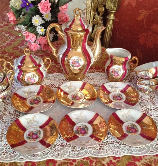 Servies compleet antiek 2