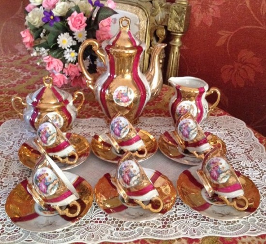 Servies compleet antiek 3