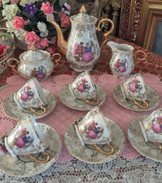 Servies compleet antiek 4   kopie 0