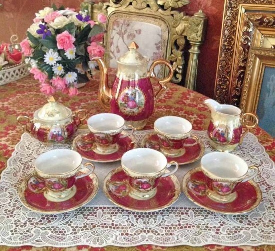Servies rood 4