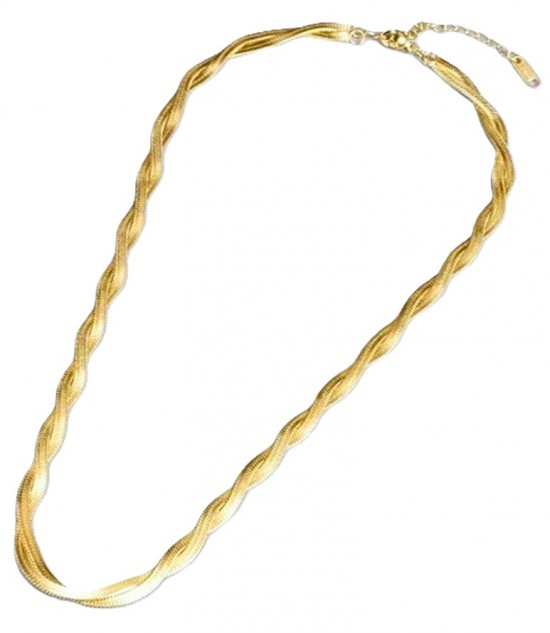 Sj260027 5 ketting goud