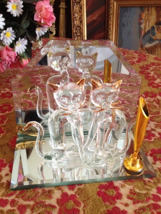 Sk404 glas kristal penhouder 5