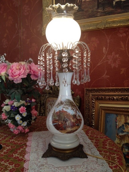 Tafellamp antiek 7