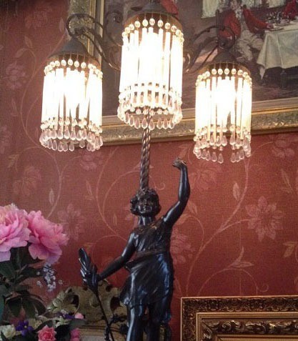 Tafellamp brons 2   1