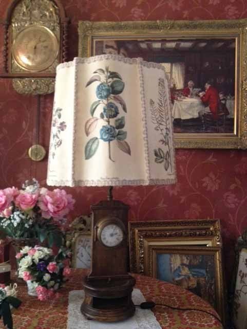 Tafellamp klok antiek 11