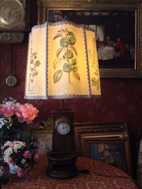 Tafellamp klok antiek 3