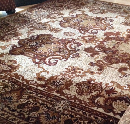 Tapijt bruin perzisch tapijt 350 x 250  1