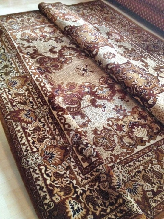 Tapijt bruin perzisch tapijt 350 x 250  3