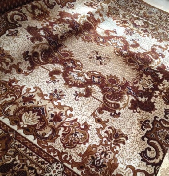 Tapijt bruin perzisch tapijt 350 x 250  4