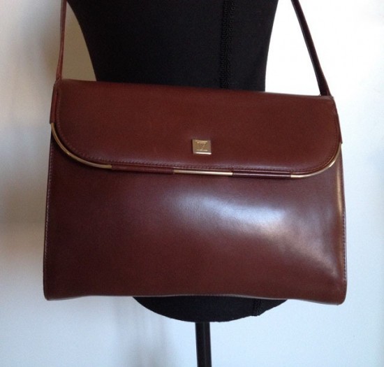 Tas leer bruin dames