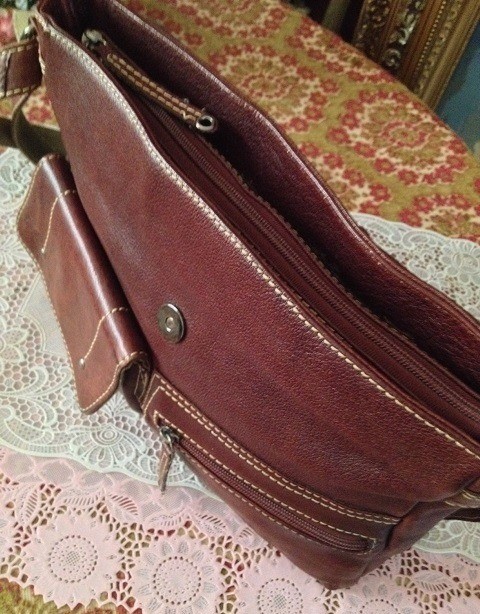 Tas leer damesschoudertas 10