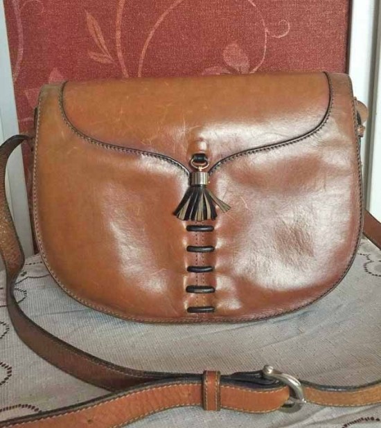 Td1024 leren tas dames italy