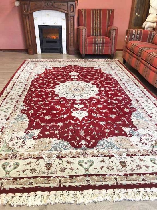 Tt10129 tapijt tabriz klassiek 15 0