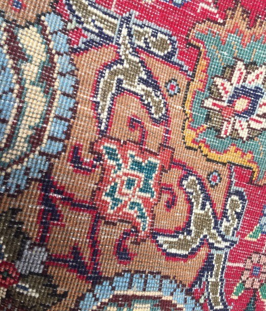 Tt1071 tabriz rood 355x230 cm 12