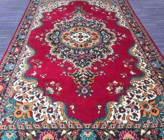 Tt1077  tapijt rood 10 0