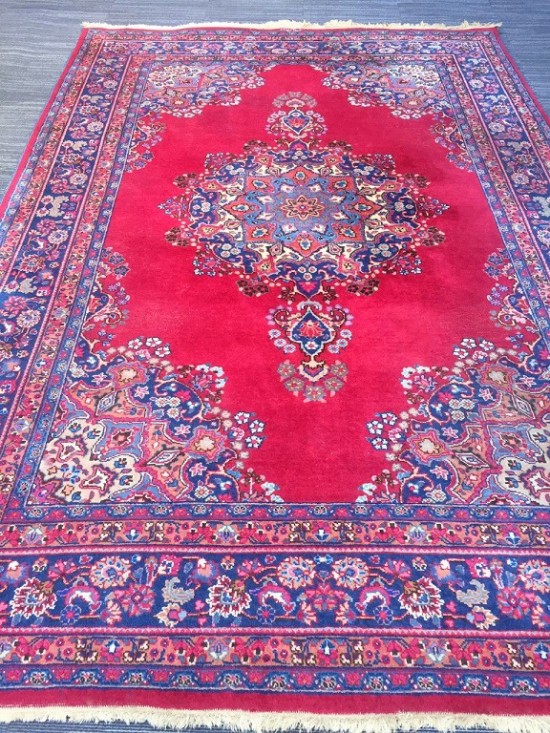 Tt1084 perzisch tapijt rood 3