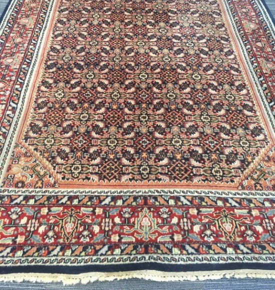 Tt1085 bidjar perzisch tapijtvloerkleed bruin 0