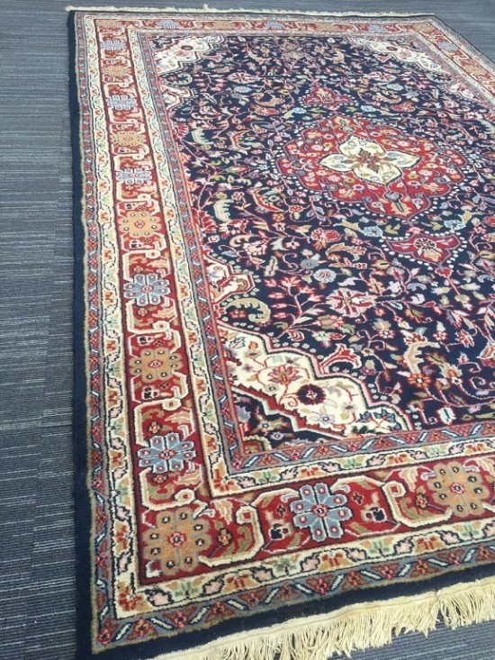Tt1085 perzisch tapijt vloerkleed tabriz blauw rood 4