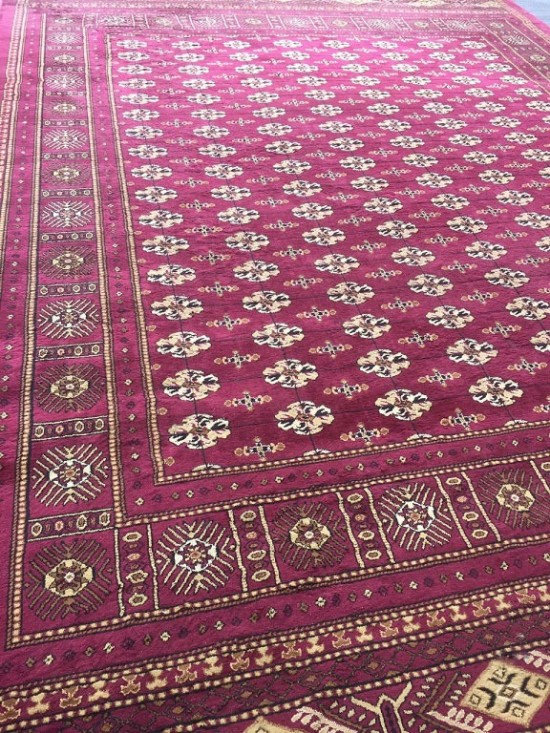 Tt1088 tapijtvloerkleed perzisch oosters donkerrood 3