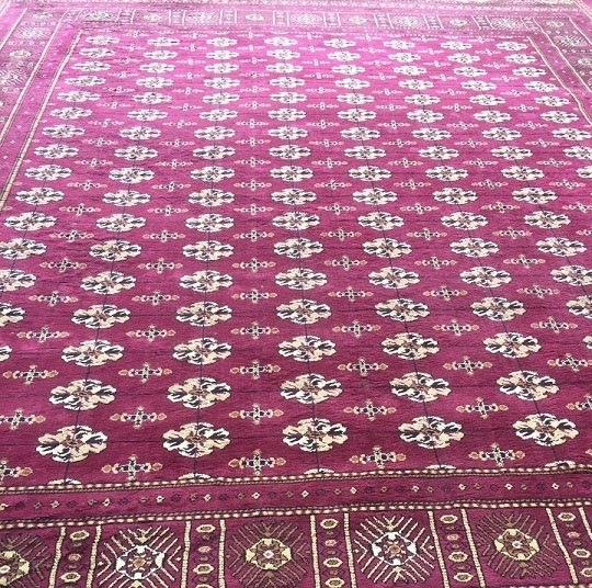 Tt1088 tapijtvloerkleed perzisch oosters donkerrood 4