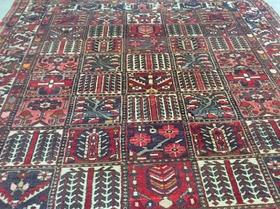 Tt1096 bakhtiar tapijt vloerkleed  8  perzisch