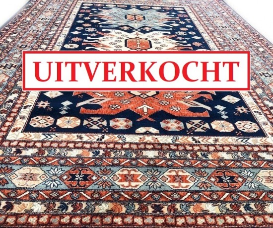 Tt11288 25   tapijt kazak  blauw