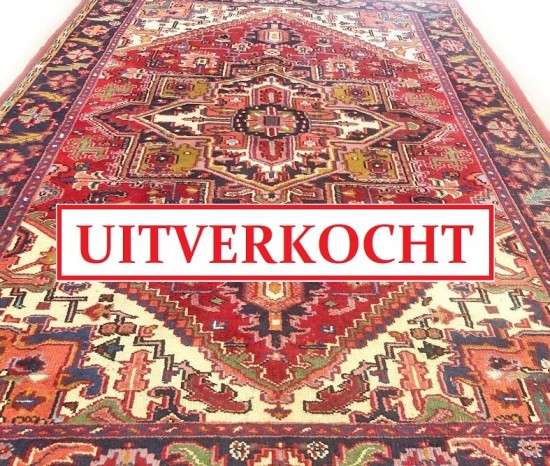 Tt11338 tapijt heriz rood