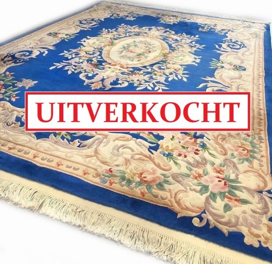 Tt11368 chinees tapijt blauw