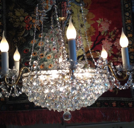 Vk3021 kroonluchter swarovski kristal 1