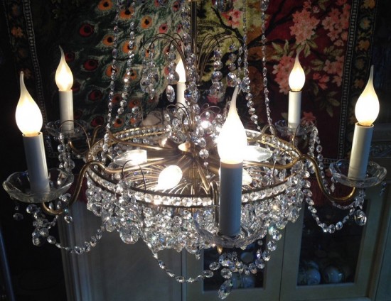 Vk3021 kroonluchter swarovski kristal 12