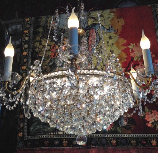 Vk3021 kroonluchter swarovski kristal 13