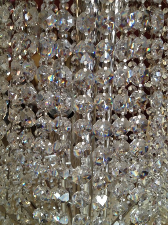 Vk3036 kristallen kroonluchter zilver 16