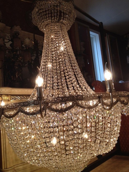 Vk3036 kristallen kroonluchter zilver 20 0