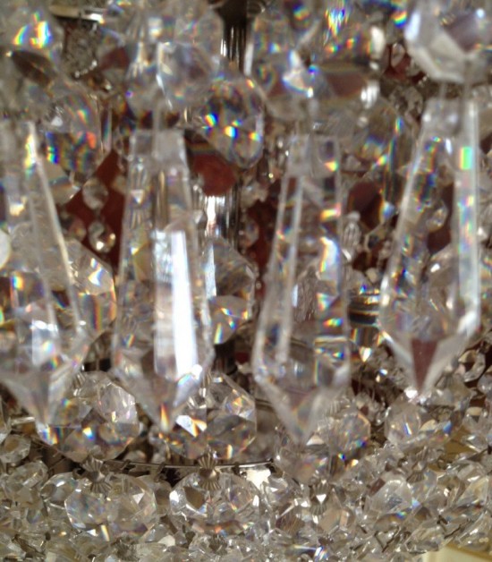 Vk3036 kristallen kroonluchter zilver 6