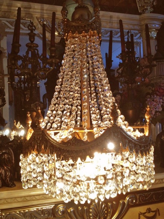 Vk3037 antieke kroonluchter kristal 10